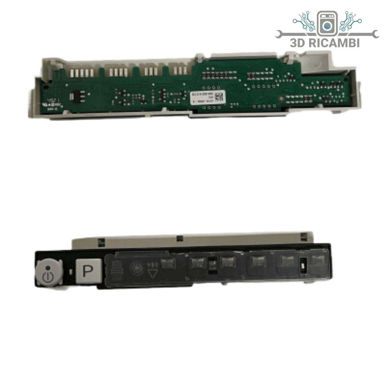 SCHEDA PULSANTIERA PANNELLO COMANDI PER LAVASTOVIGLIE ARISTON INDESIT C00272607/482000023135