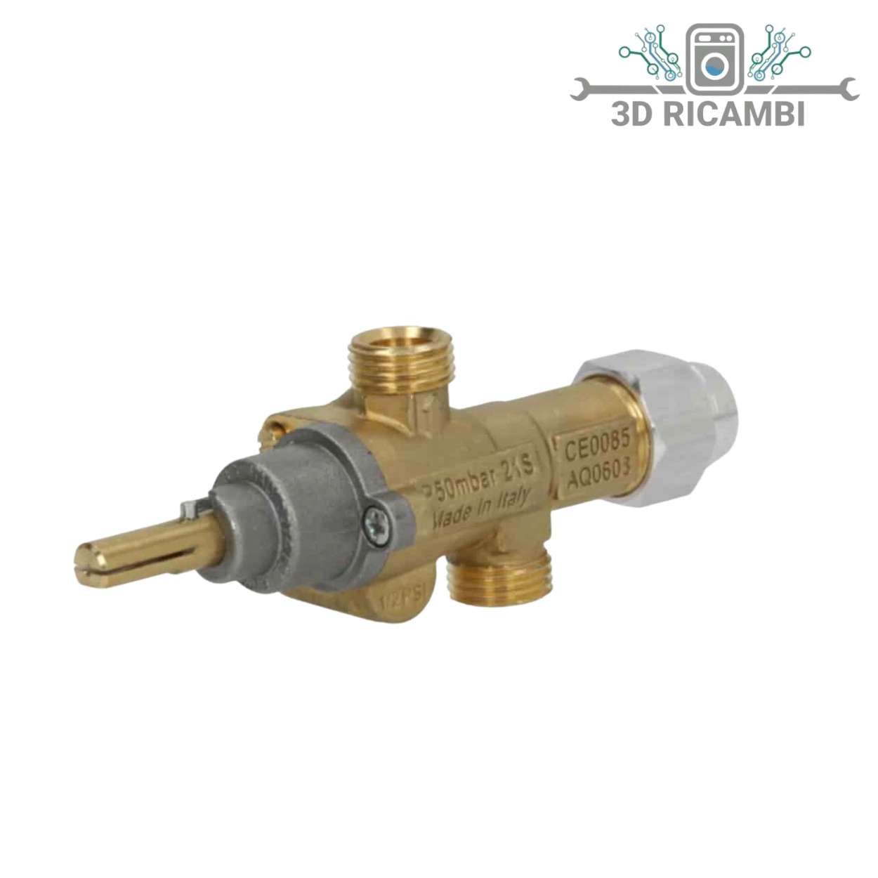 RUBINETTO GAS 21/SV CON FIAMMA  PILOTA 3348076
