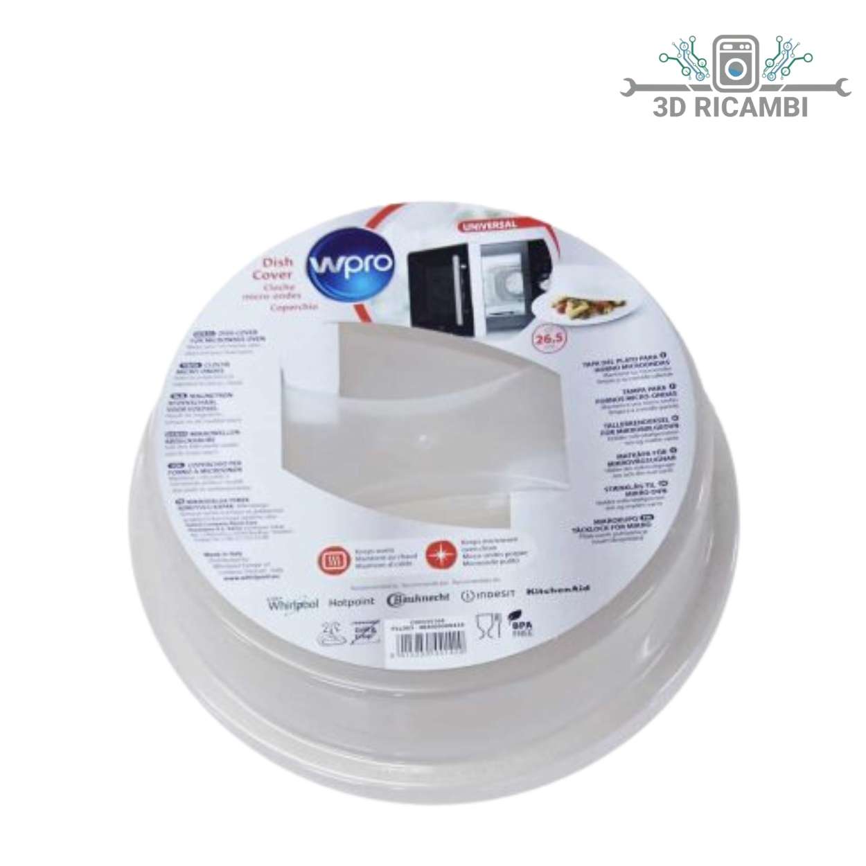 COPERCHIO IN PLASTICA PER MICROONDE 484000008434