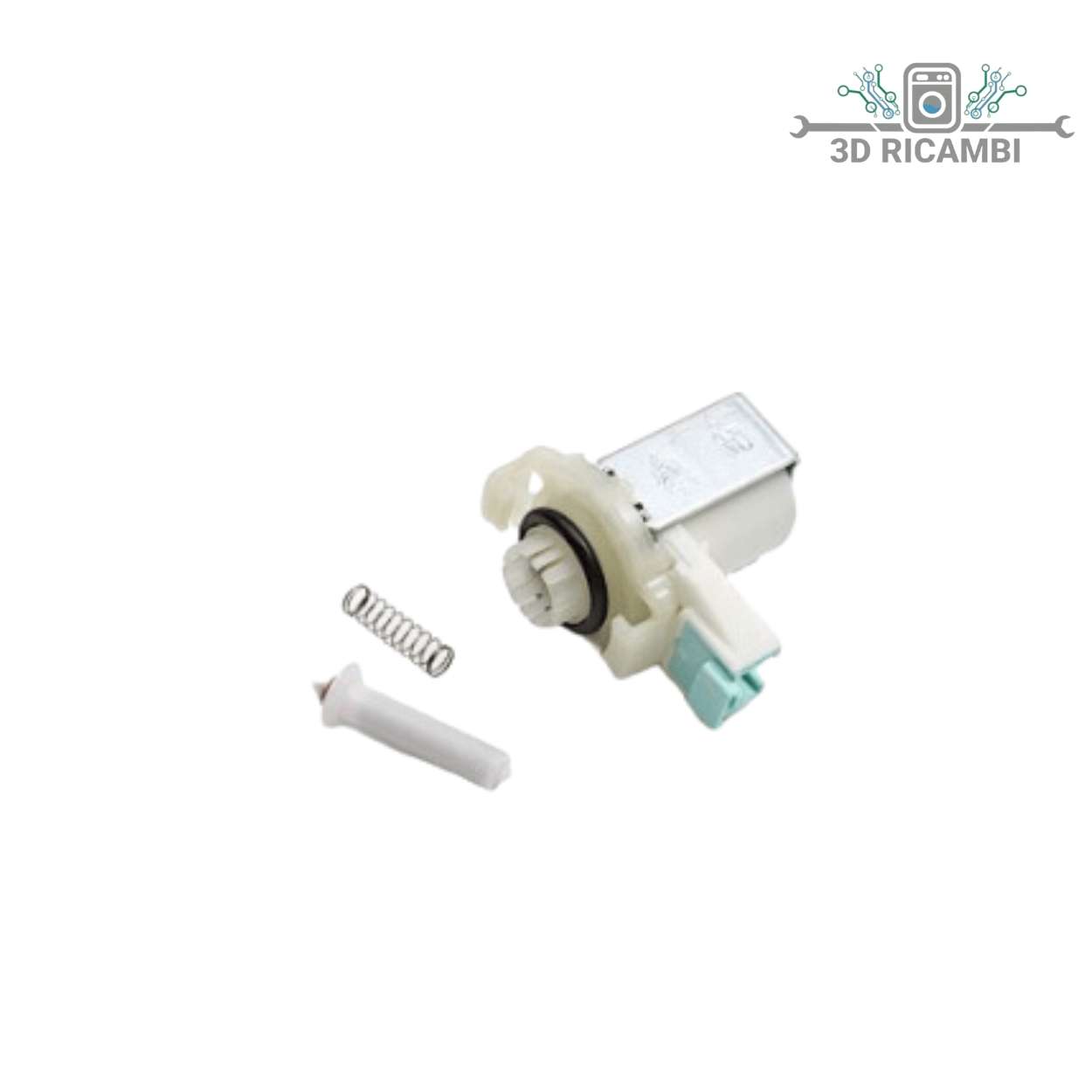 ELETTROVALVOLA DECALCIFICATORE LAVASTOVIGLIE WHIRPOOL