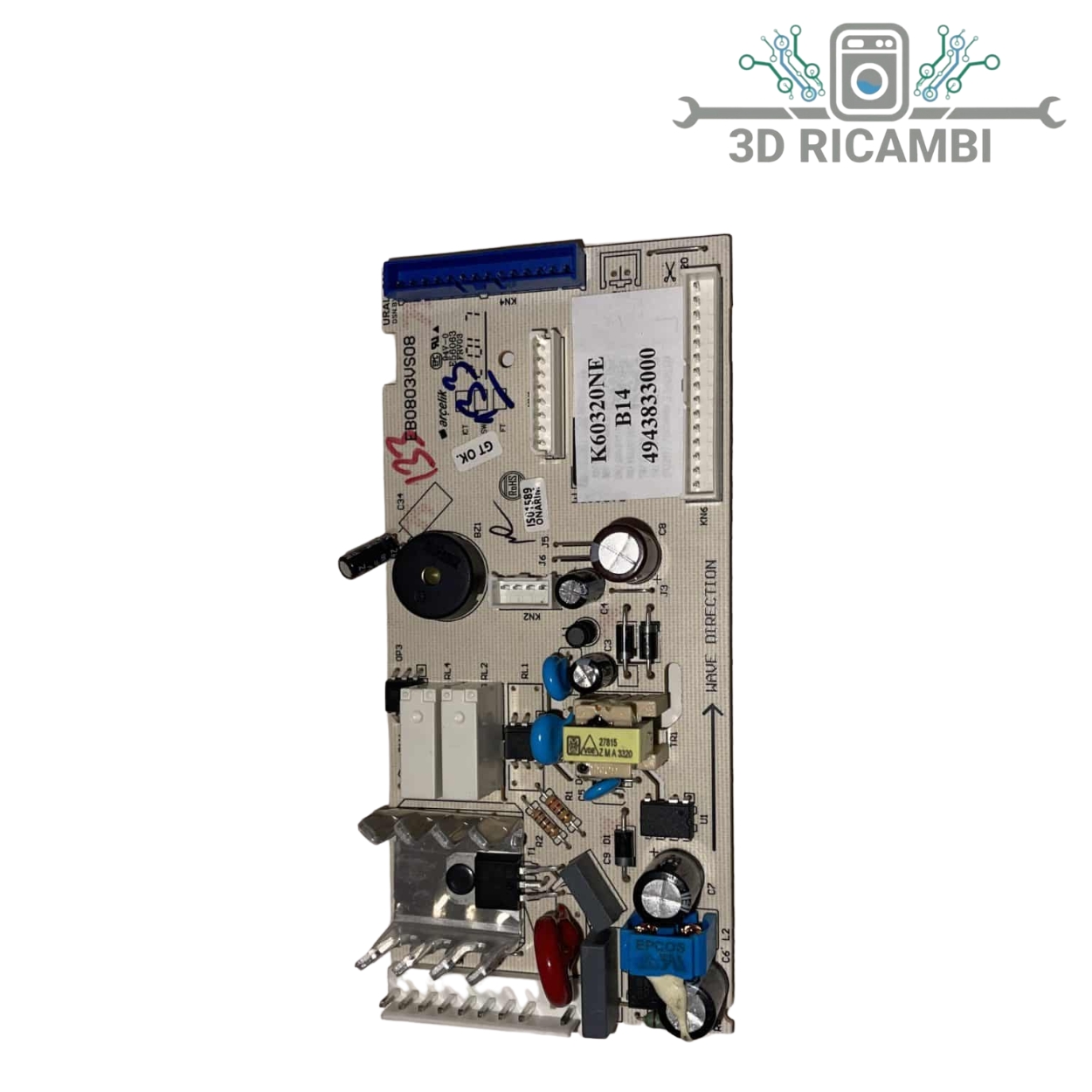 SCHEDA FRIGO BEKO 4943833000