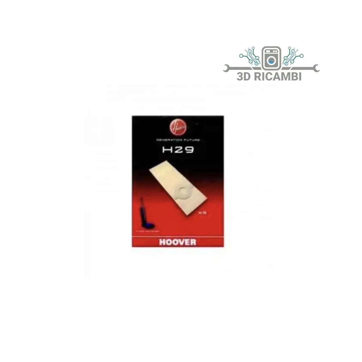 5PZ SACCHI PER LUCIDATRICE CANDY-HOOVER 09178369