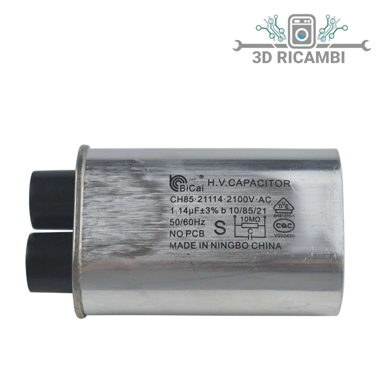 CONDENSATORE PER MICROONDE KW710139 1.15UF/2100V