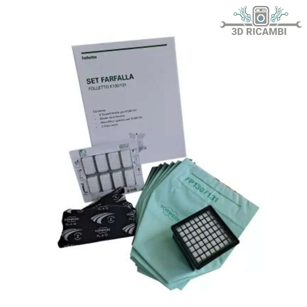 KIT FARFALLA VK130-VK131 VORWERK ORIGINALE VF43730