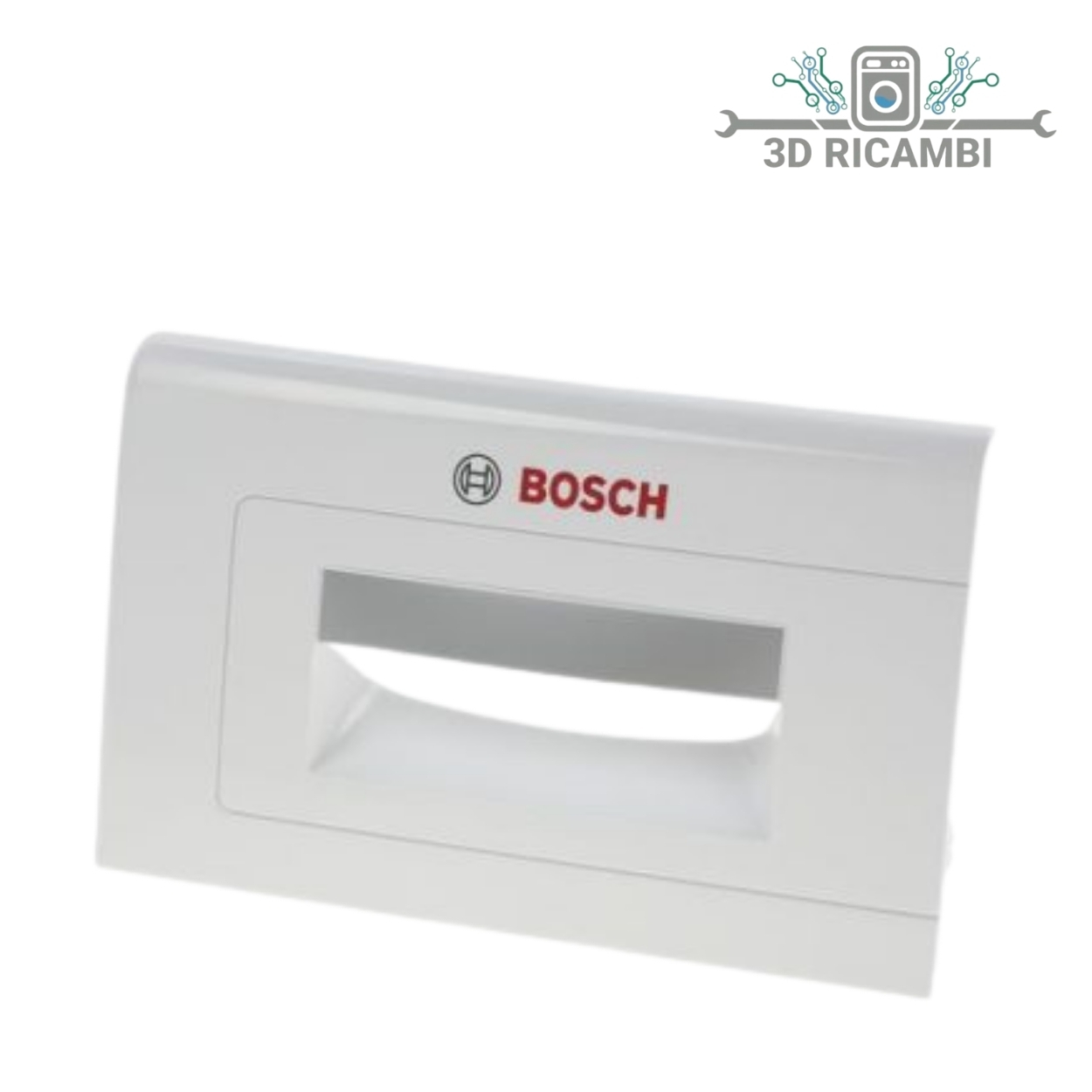MANIGLIA CASSETTO ASCIUGATRICE BOSCH 12004783