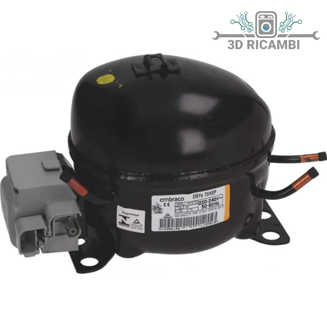 COMPRESSORE EMBRACO EMYE70HEP R134