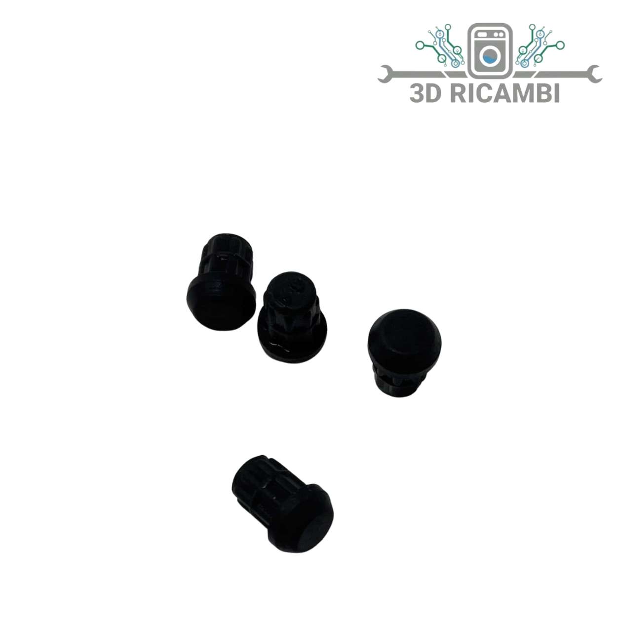 PIEDINI IN GOMMA PER GRIGLIE GHISA D313017