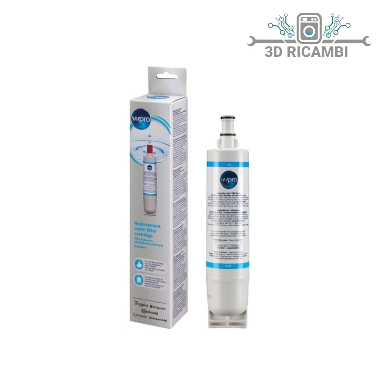 FILTRO ACQUA UNIVERSALE FRIGO WHIRPOOL 484000008552