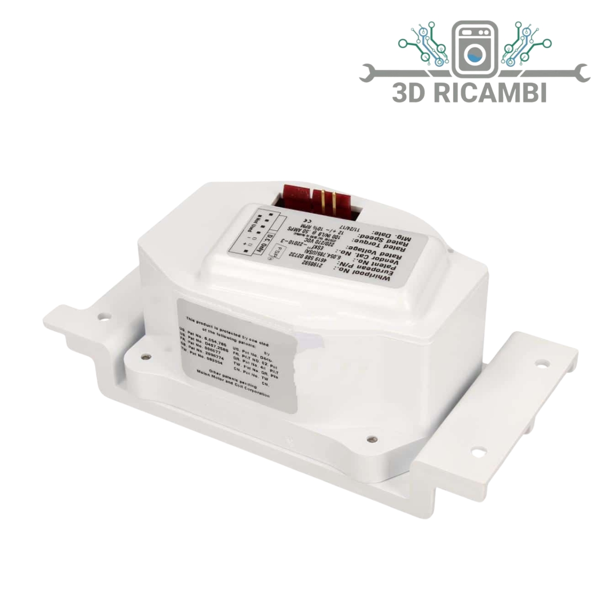 MOTORE PRODUTTORE GHIACCIO FRIGO WHIRPOOL 481202858363