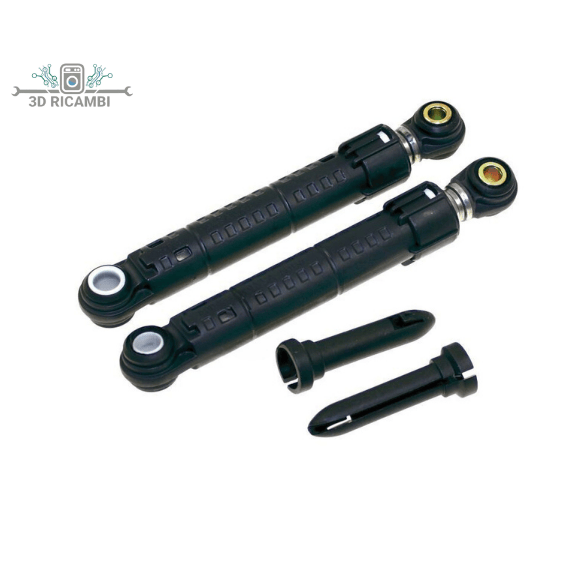 COPPIA AMMORTIZZATORI PER  LAVATRICE 90N-BOSCH SIEMENS  00448032
