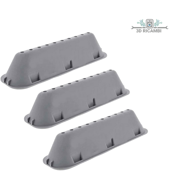 TRASCINATORE CESTELLO PER LAVATRICE  ARISTON  C00065463 3 PZ