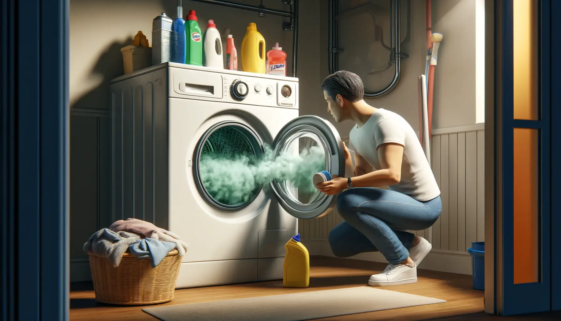 come disinfettare la lavatrice