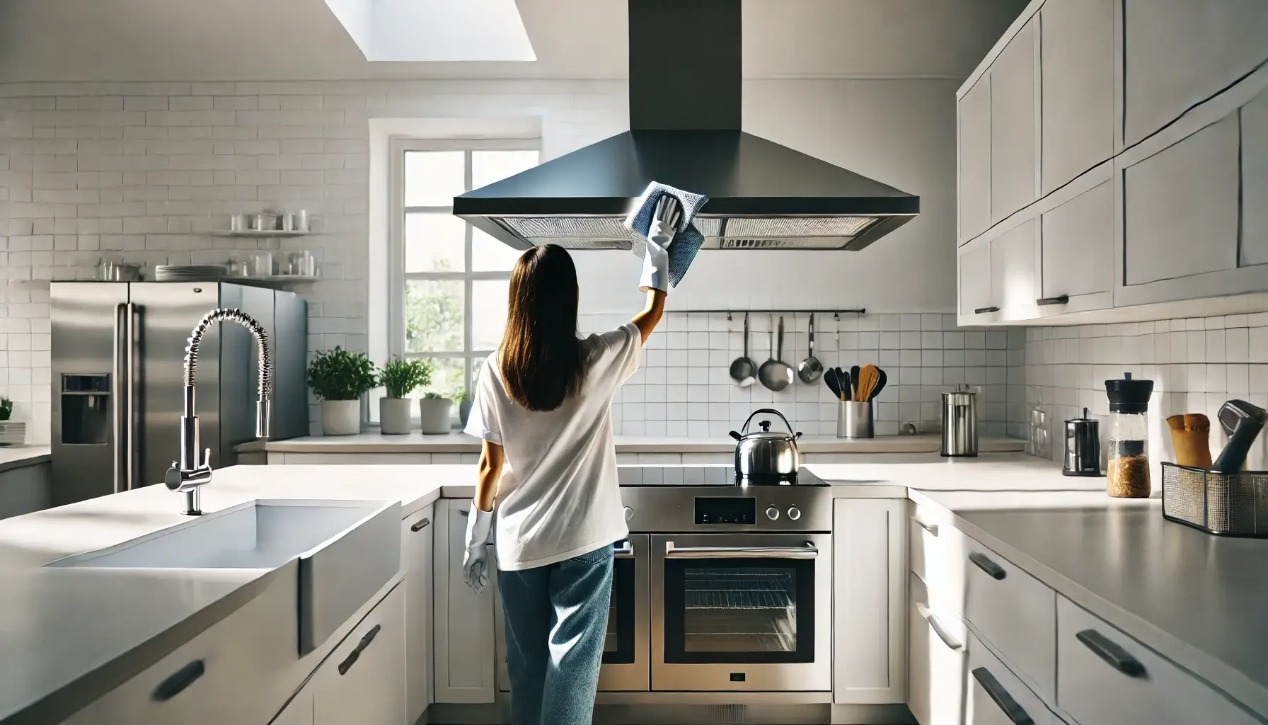 come pulire la cappa in acciaio